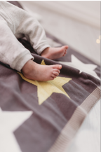 Superstar Knitted Cotton Blanket