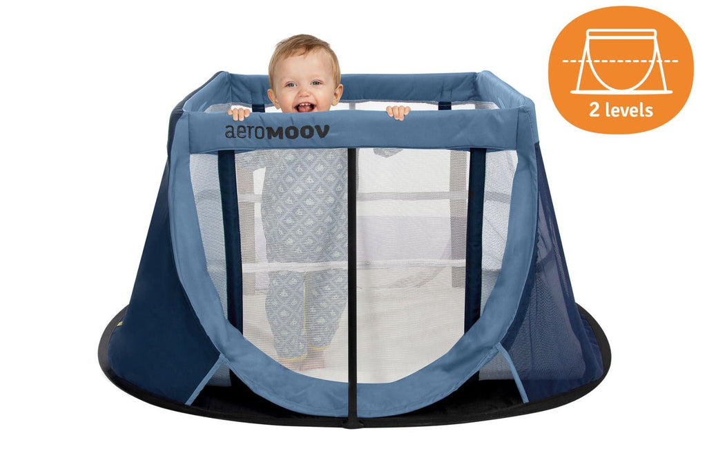 Pop Up Travel Cot Blue Whale Aeromoov