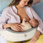 Ergobaby Natural Curve Nursing Pillow, Starlight Cream