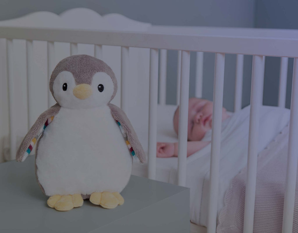 Pinguinul Phoebe - Plus cu mecanism de Linistire si Relaxarea Bebelusului