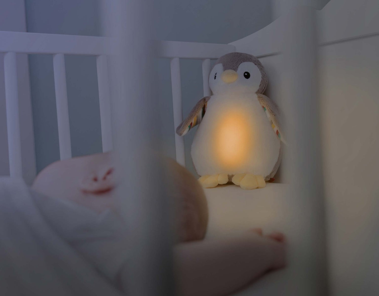 Pinguinul Phoebe - Plus cu mecanism de Linistire si Relaxarea Bebelusului