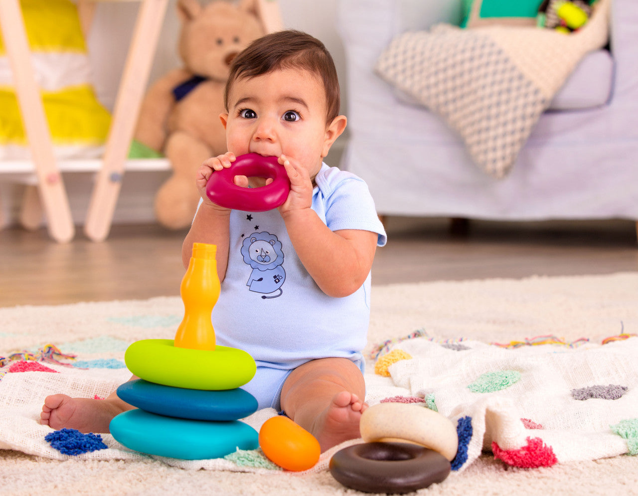 B.Toys Stacking Rings Toy