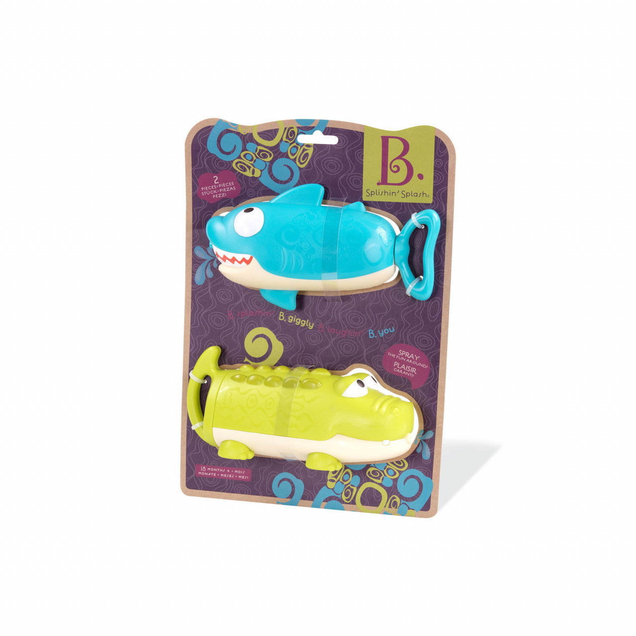 B.Toys Shark and Crocodile Water Gun