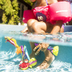 Plasa pescuit cu jucarii de baie Rechin B.Toys