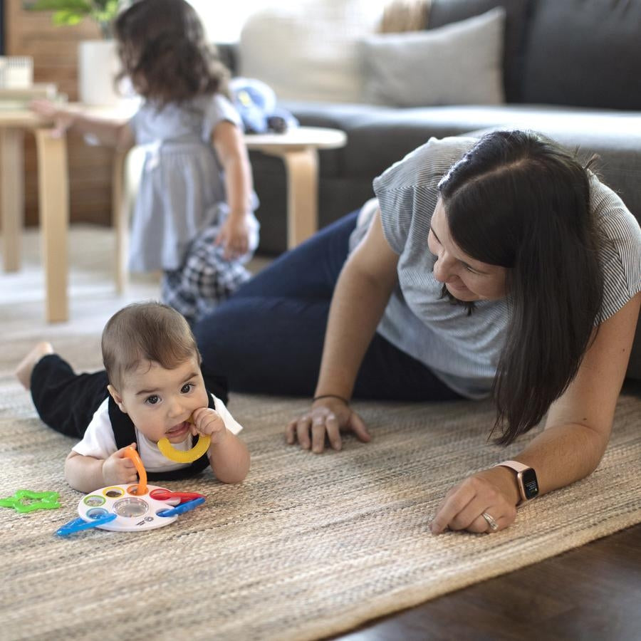 Bright Starts - Jucarie zornaitoare cu inele multicolore