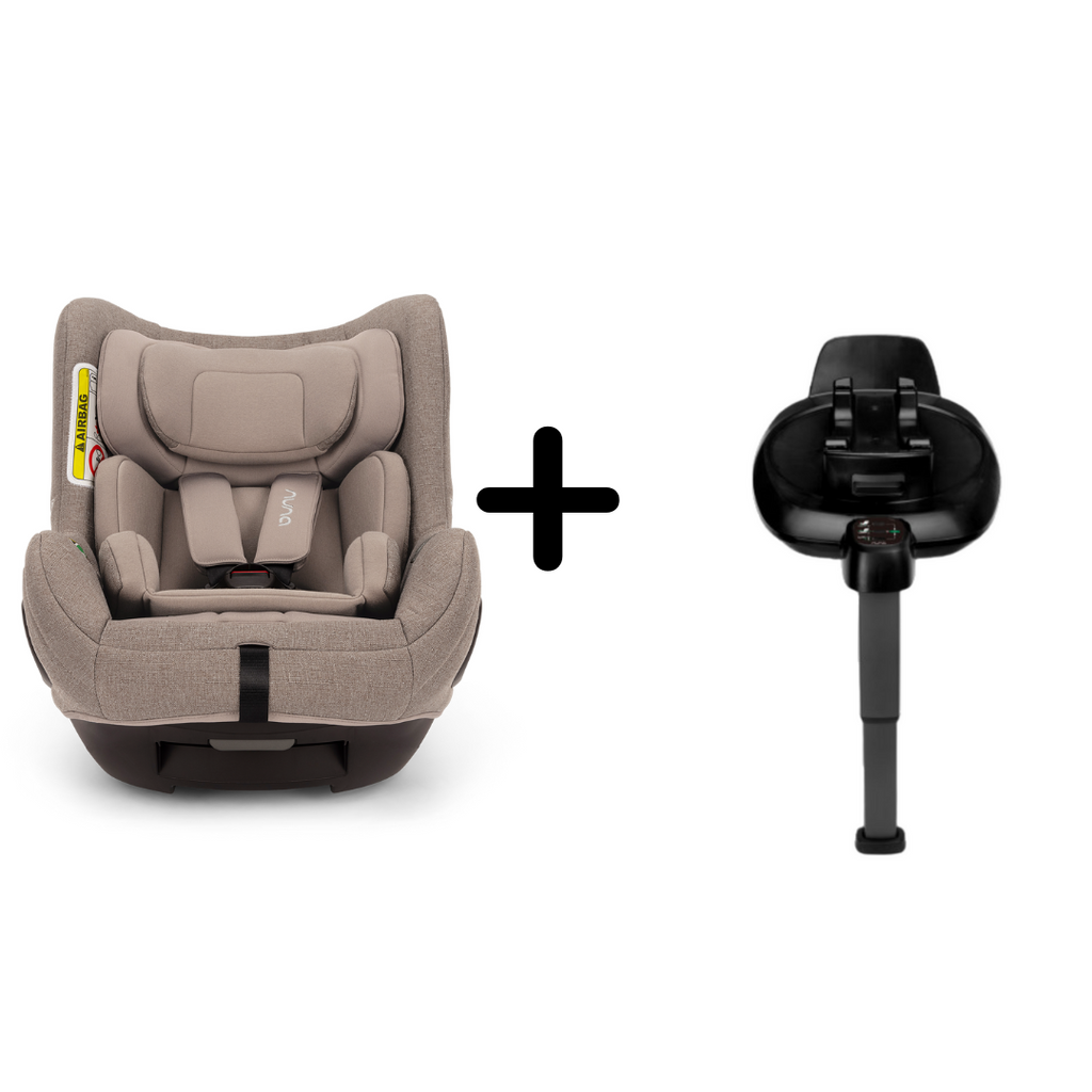Nuna - Set Scaun auto rotativ i-Size TODL next Cedar, 40-105 cm + Baza isofix BASE next i-Size pentru TODL next