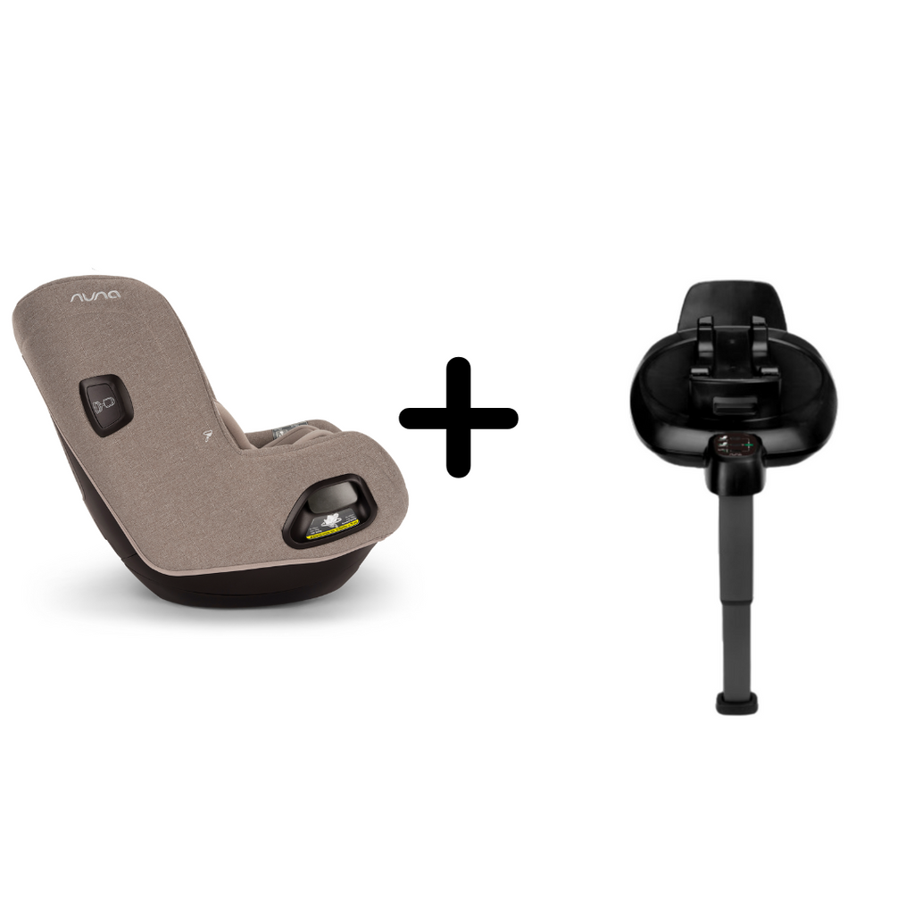 Nuna - Set Scaun auto rotativ i-Size TODL next Cedar, 40-105 cm + Baza isofix BASE next i-Size pentru TODL next