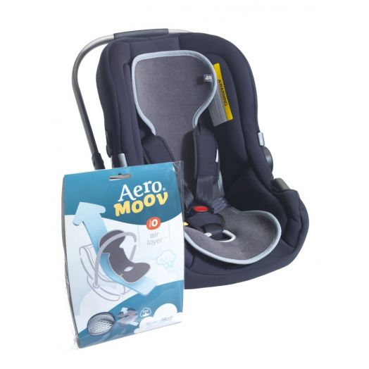 Anti-Perspiration Car Seat Liner GR 0+ Organic Cotton Anthracite