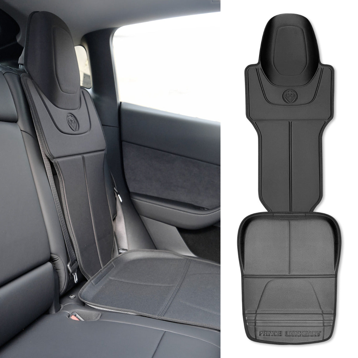 Tesla Black Car Seat Protector