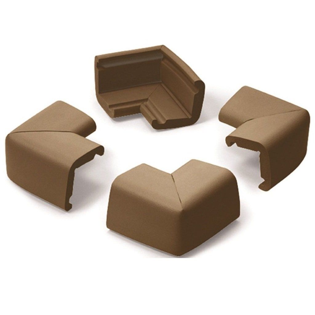 Prince Lionheart Jumbo Corner Protectors Brown