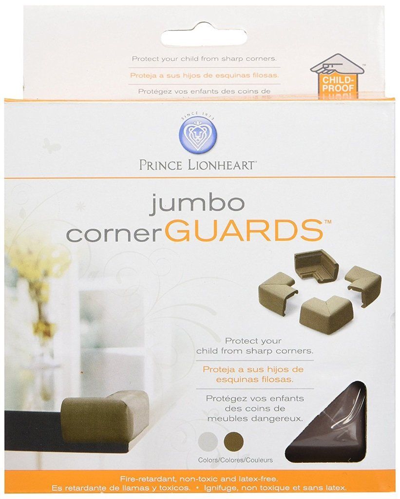 Protectii Prince Lionheart pentru Colturi Jumbo Maro