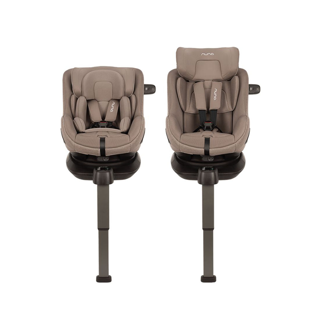 Nuna - Scaun auto PRUU Aire Cedar cu capotina integrata, 40-105 cm, certificat R129
