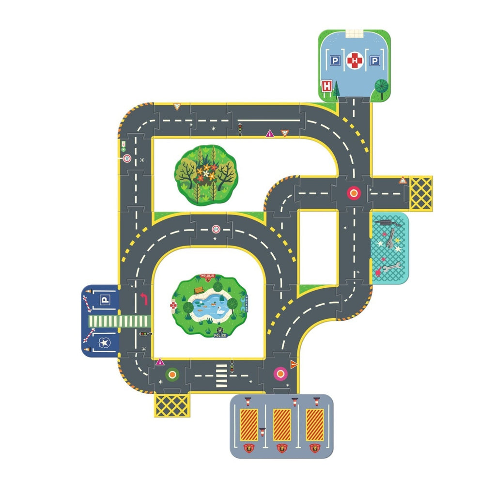 Puzzle 3D Orasul gigantic, Djeco