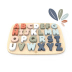 Puzzle Alfabet din lemn, Speedy Monkey