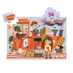 Puzzle Calatoria Miei, Djeco