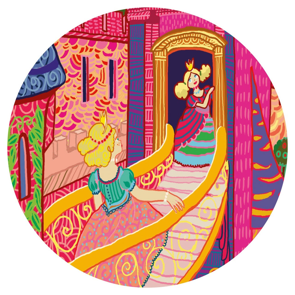 Puzzle Castelul fermecat, Djeco