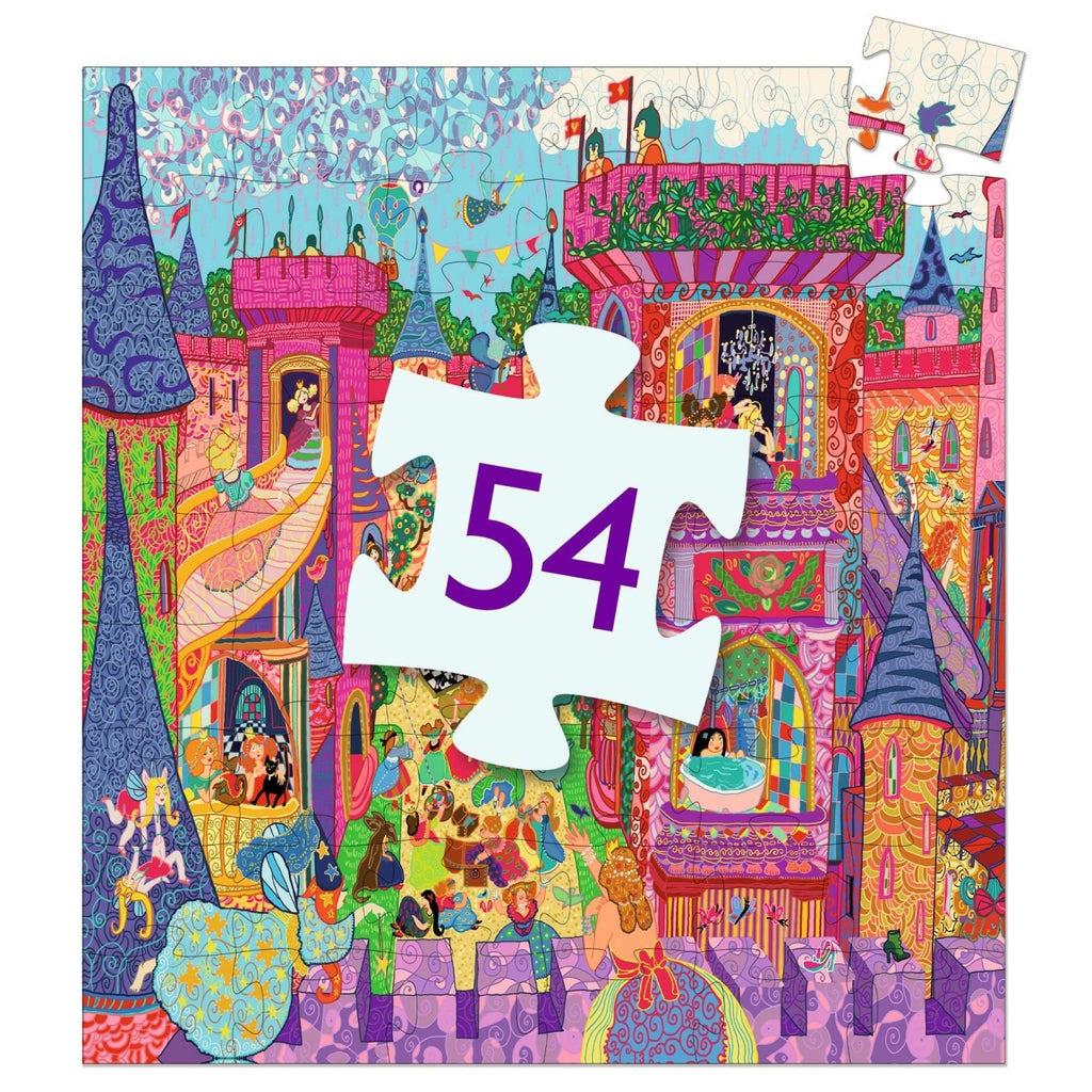 Puzzle Castelul fermecat, Djeco