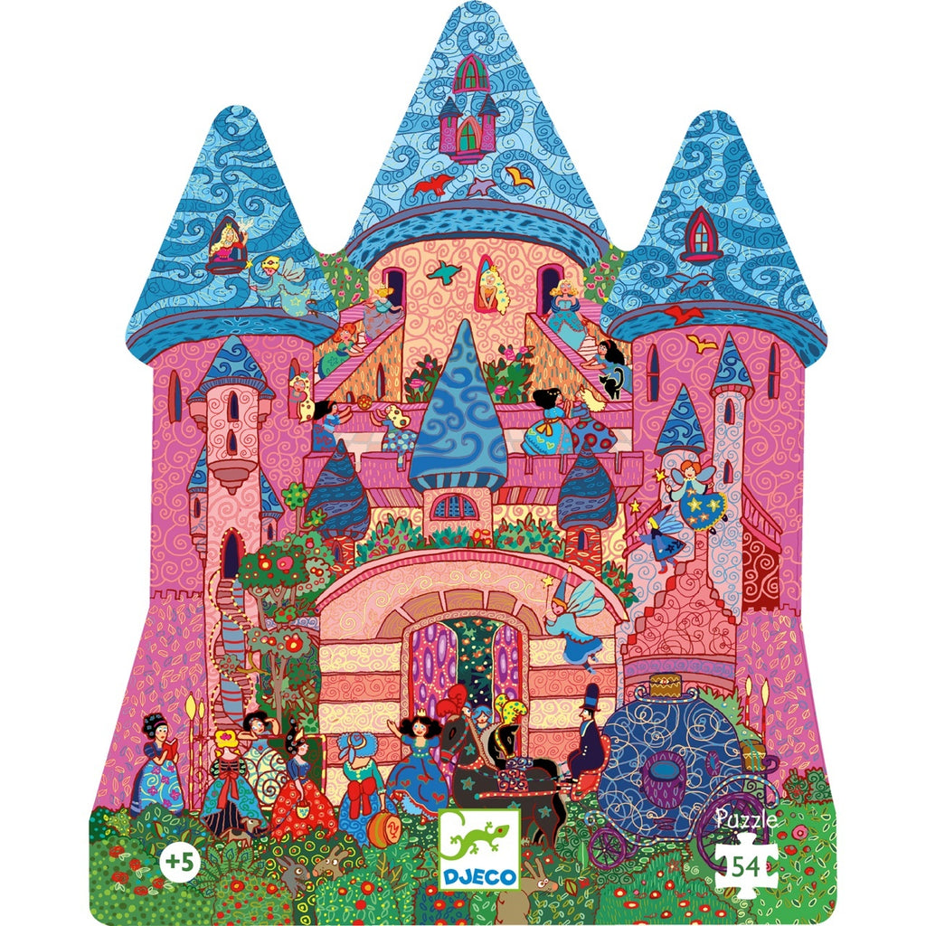 Puzzle Castelul fermecat, Djeco