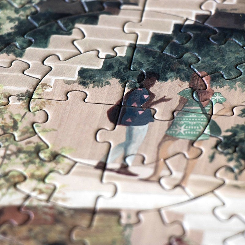 Puzzle circular Lumea, Londji