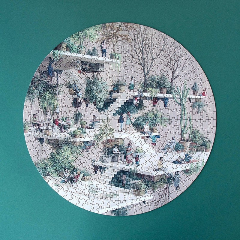 Puzzle circular Lumea, Londji