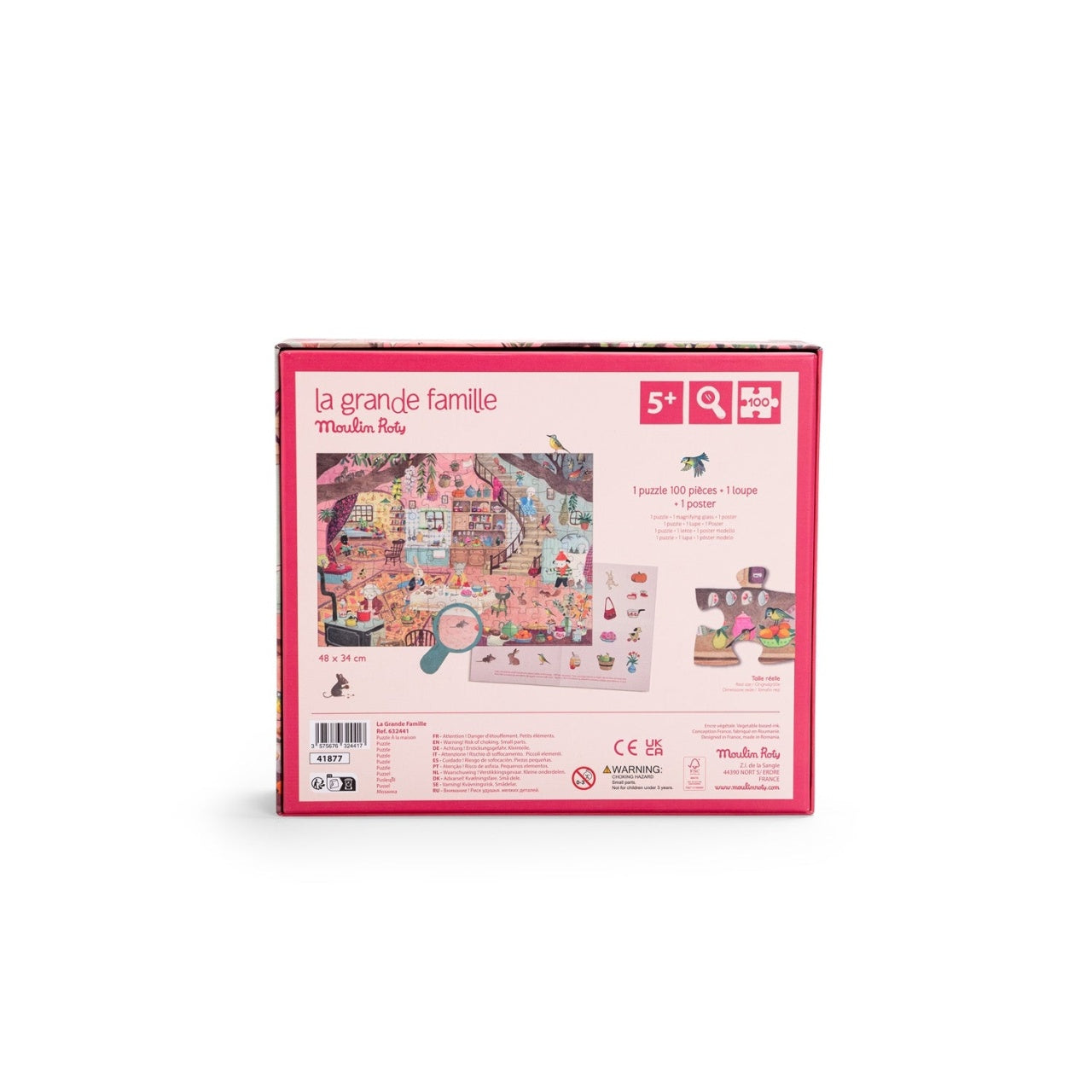 Puzzle de observatie Acasa, Moulin Roty