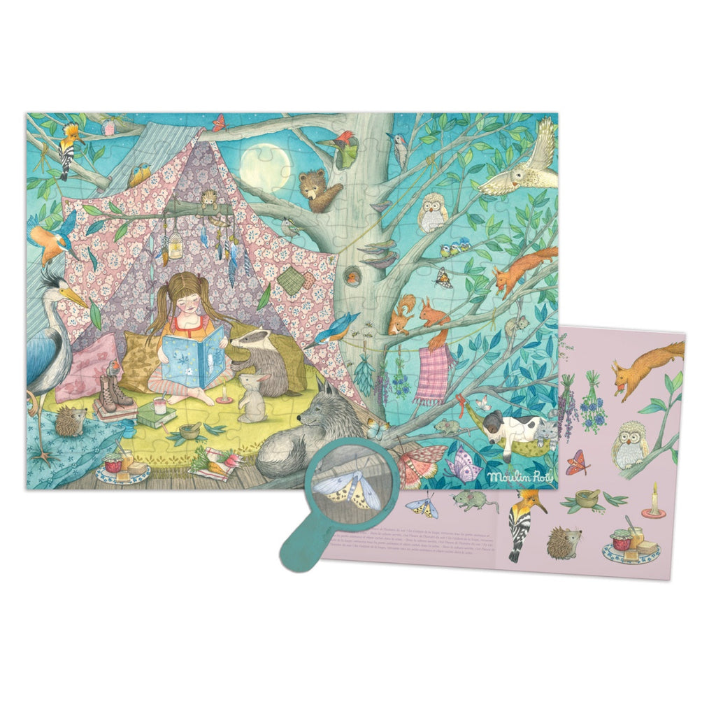 Puzzle de observatie Casuta secreta, Moulin Roty