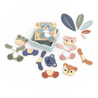 Puzzle din lemn Mix & Match, Speedy Monkey