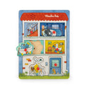 Puzzle educativ din lemn cu sunete, Moulin Roty