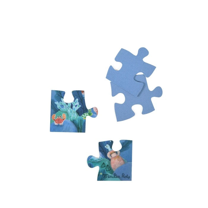 Puzzle fosforescent Sub apa -Aventurile lui Paulie, Moulin Roty