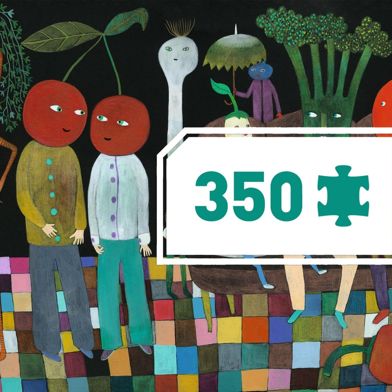 Puzzle galerie Caponata 350 piese, Djeco