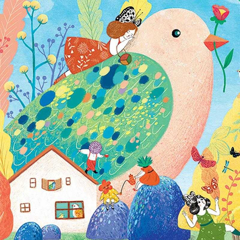 Puzzle galerie Miss Birdy, Djeco