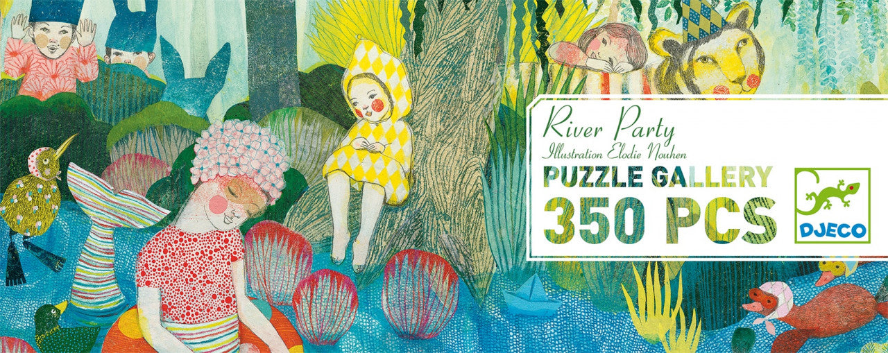 Puzzle galerie Petrecere la rau, Djeco