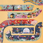 Puzzle gigant Drumul lung cu bicicleta, Londji