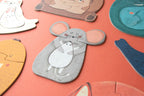 Londji Puzzle Mama Dă-mi o îmbrățișare, 7 puzzle-uri cu 3 piese mari, din carton, pentru copii 2 ani+