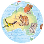 Puzzle observatie Animalele lumii, Djeco