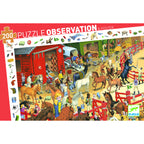 Puzzle observatie Cai, Djeco