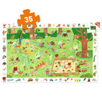 Puzzle observatie Gradina micilor prieteni, Djeco