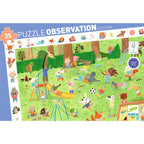 Puzzle observatie Gradina micilor prieteni, Djeco