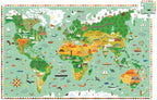 Puzzle observatie In jurul lumii, Djeco