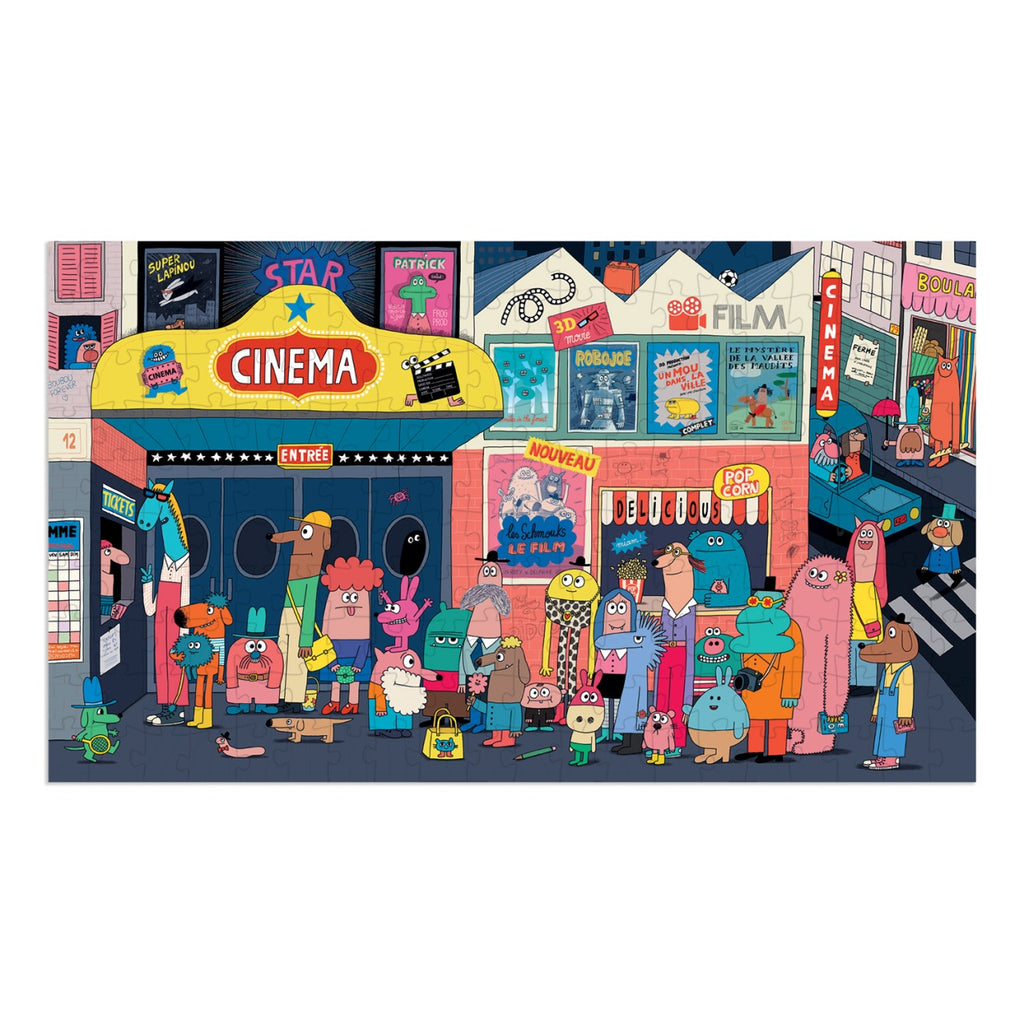 Puzzle observatie La cinema, Moulin Roty