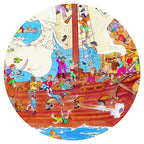 Puzzle observatie Pirati, Djeco
