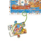 Puzzle observatie Pirati, Djeco