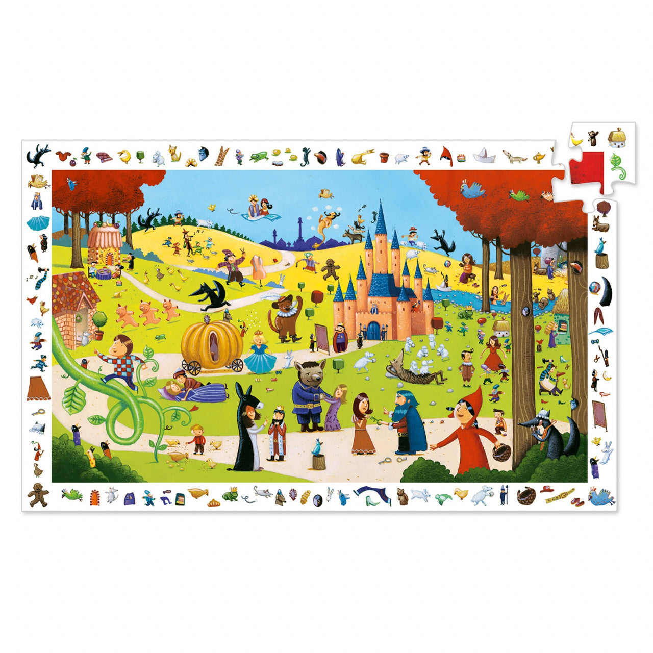 Puzzle observatie Povesti renumite, Djeco
