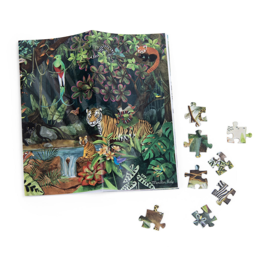 Puzzle panoramic Padurea tropicala, Moulin Roty