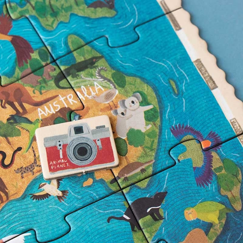 Londji Animal Planet Puzzle 5+ years recycled cardboard paper