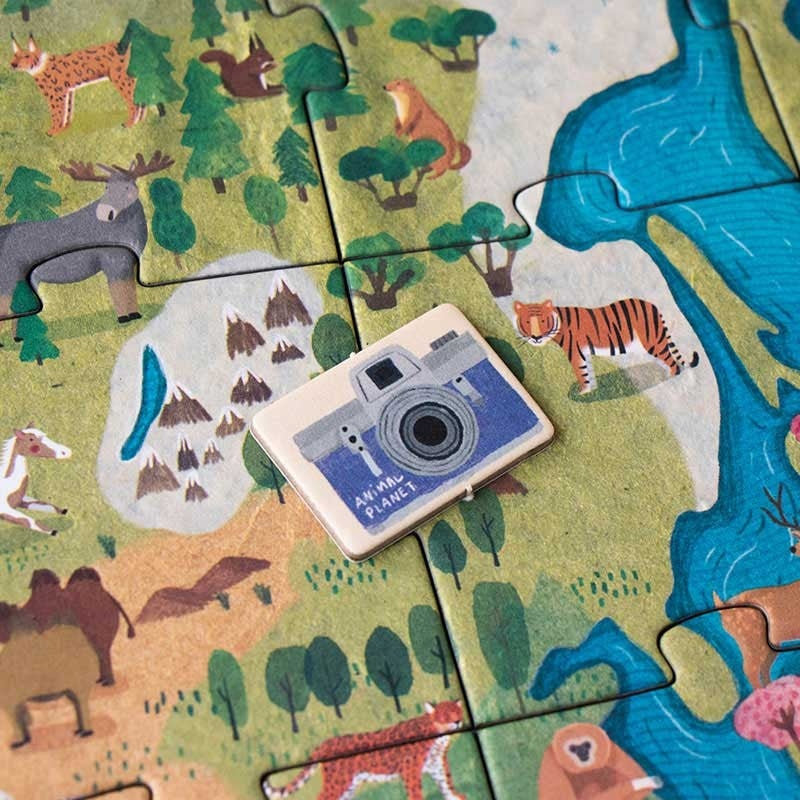 Londji Animal Planet Puzzle 5+ years recycled cardboard paper