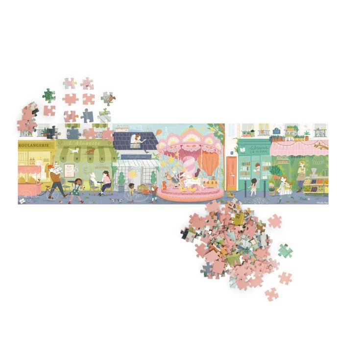 Puzzle Stradute pariziene, Moulin Roty