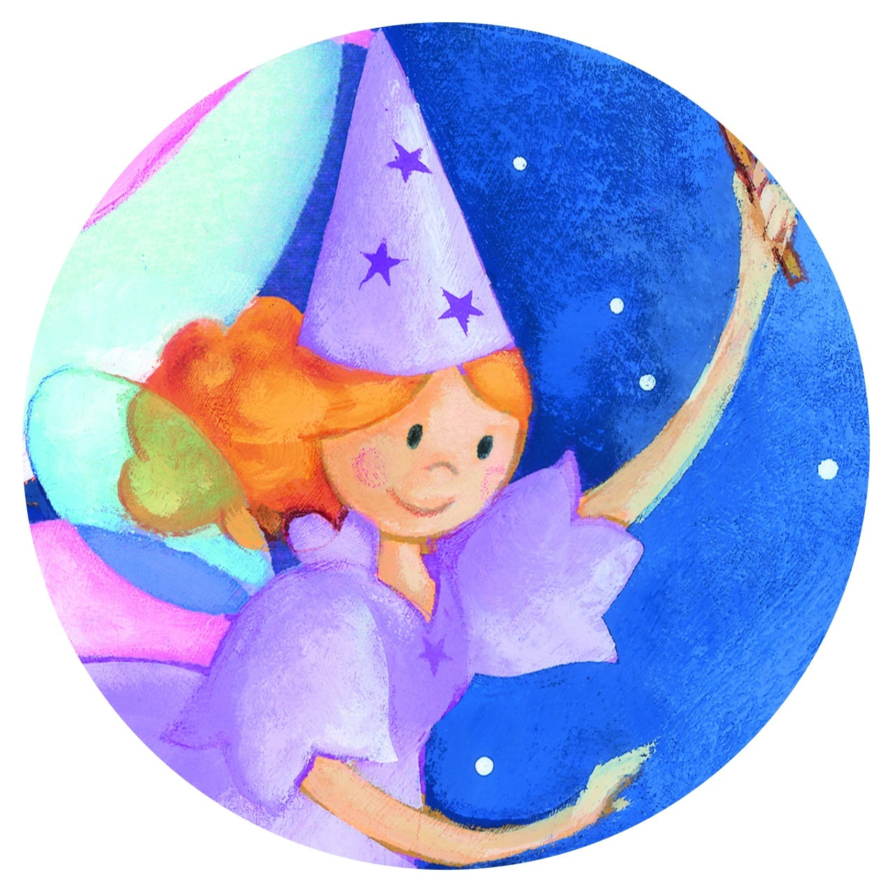 Puzzle Zana si unicornul, Djeco