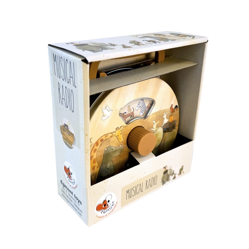 Radio muzical pentru copii Arca lui Noe, Egmont Toys