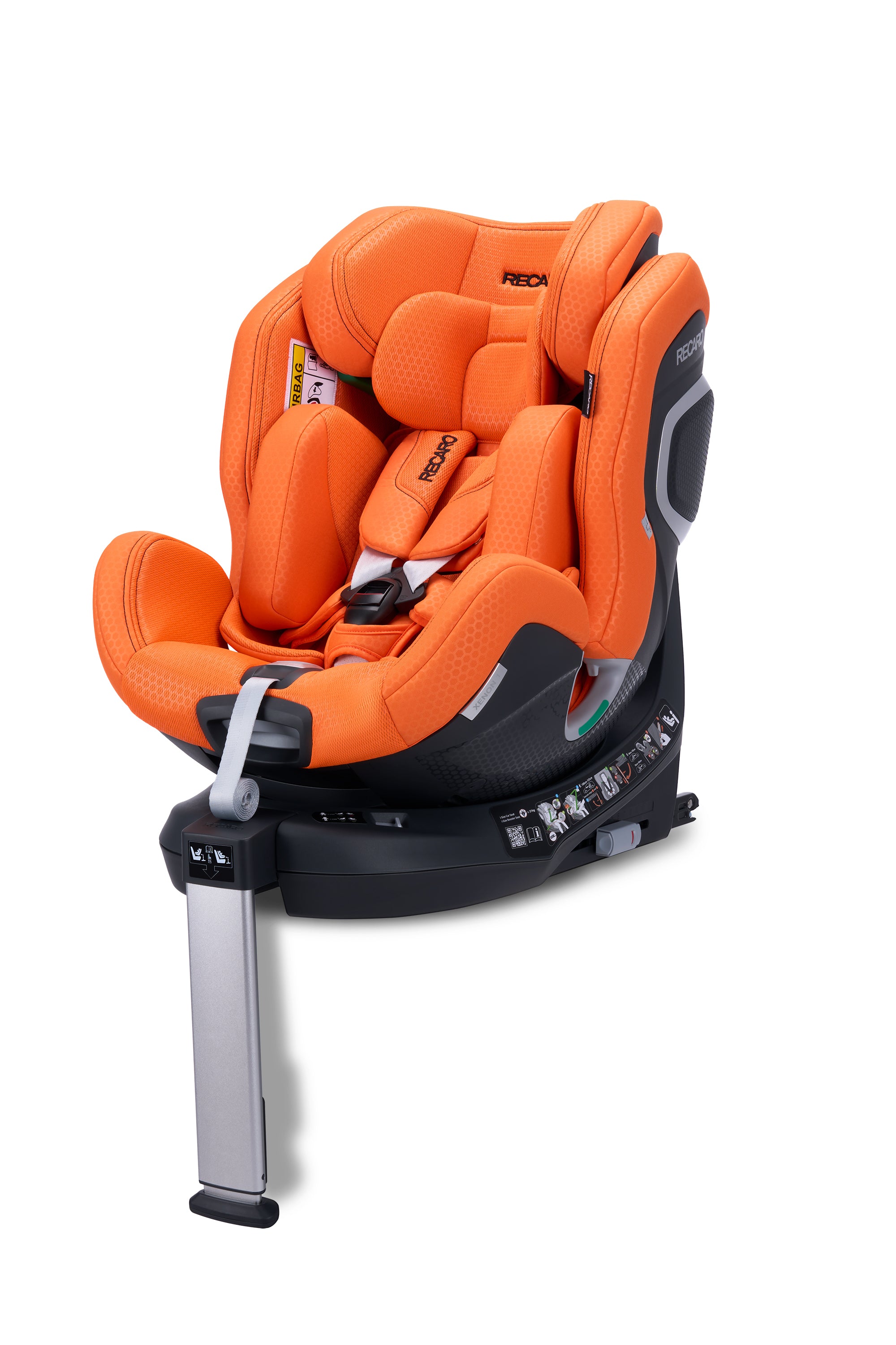 Recaro Xenon 1 Car Seat, 0-21 kg, R129 i-Size, 0-7 years, Vibrant Orange